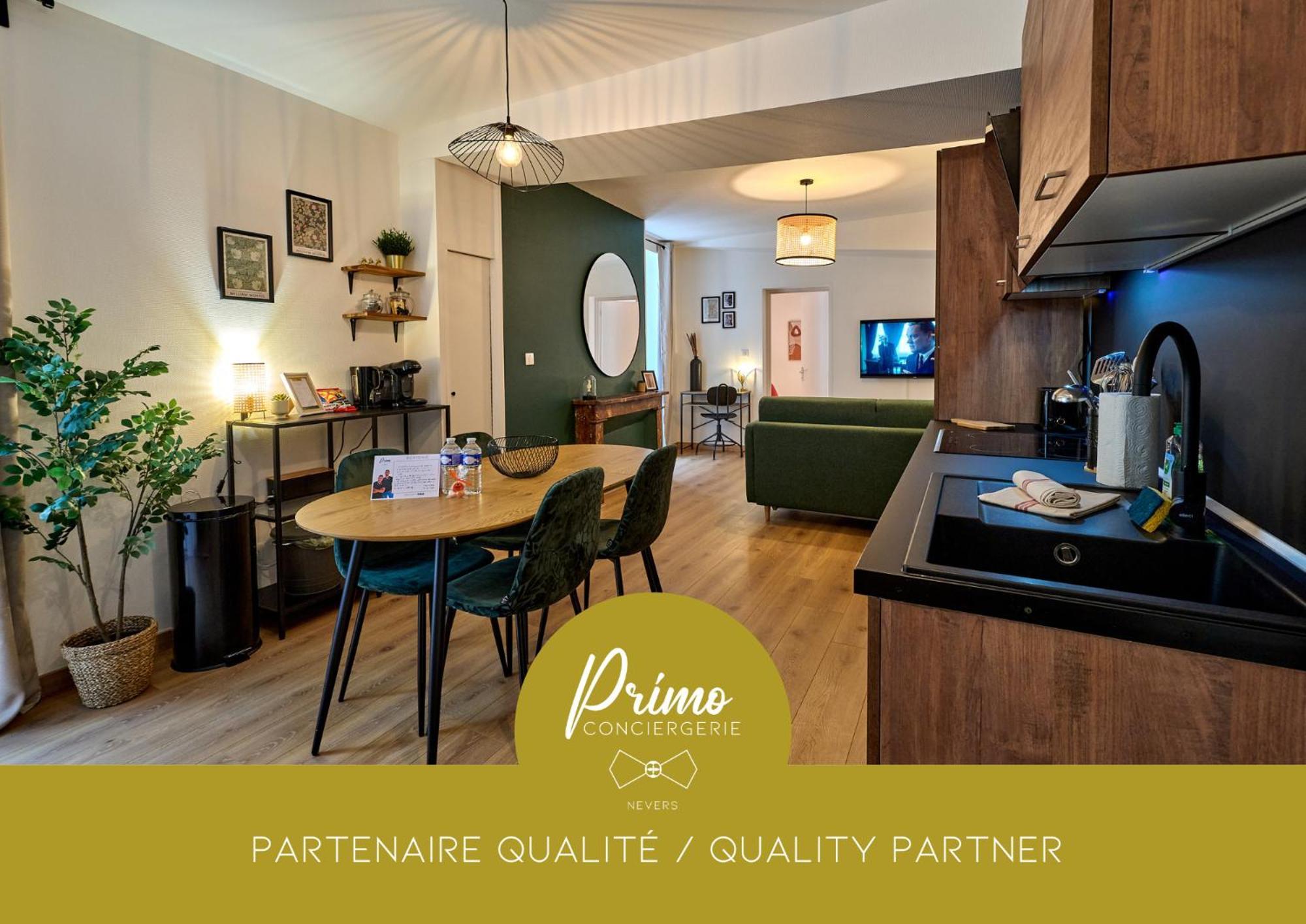 Le Oliva Chez Les M By Primo Conciergerie Apartment Nevers Ngoại thất bức ảnh